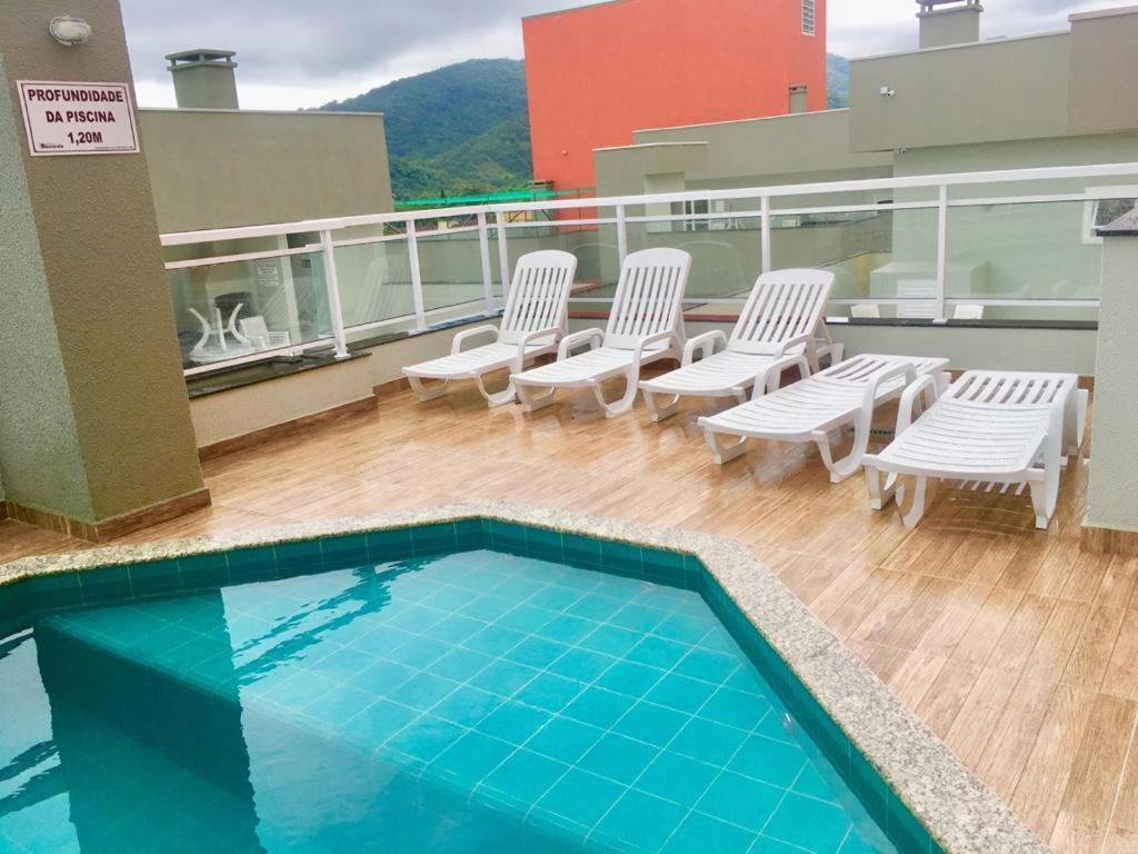Apto No Itagua - Varanda Gourmet E Lazer Completo Ubatuba Ngoại thất bức ảnh
